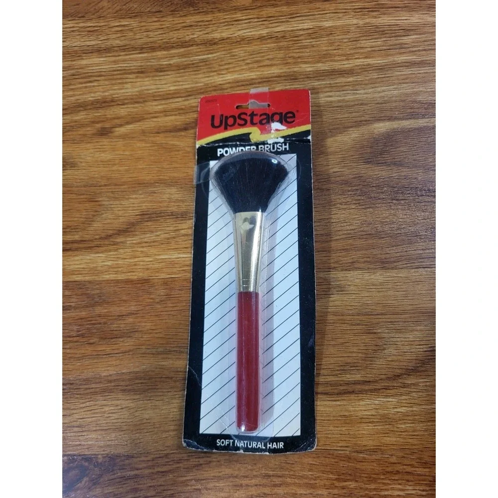 Vintage Rare Translucent Handle Make-up Brush- Powder Brush 6.5